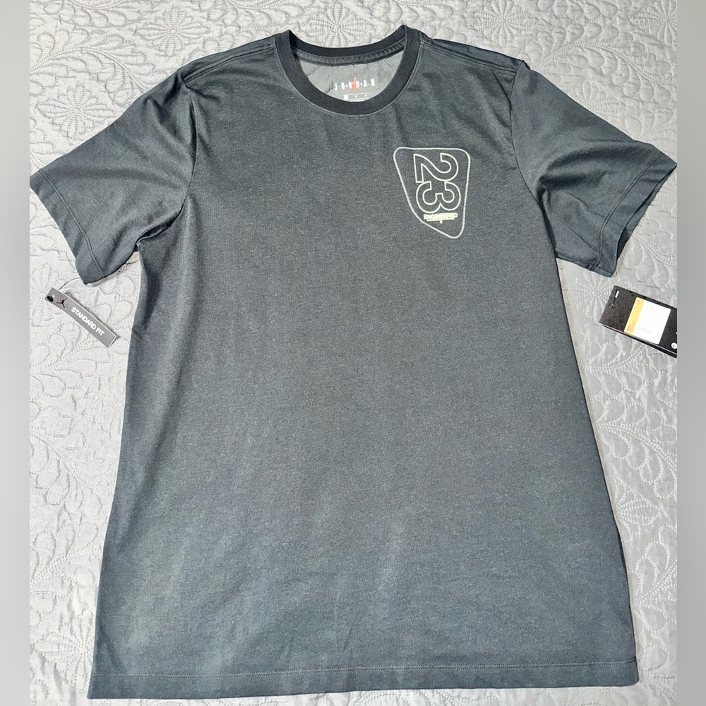 Nike Black Short Sleeve Tee Classic Crew Neck